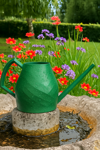 2L Watering Can | Unique Diamond Design | Eco-Friendly & Handmade | Perfect Gift for Plant Lovers & Garden Enthusiasts