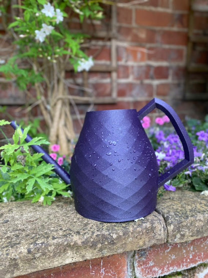 2L Watering Can | Unique Diamond Design | Eco-Friendly & Handmade | Perfect Gift for Plant Lovers & Garden Enthusiasts