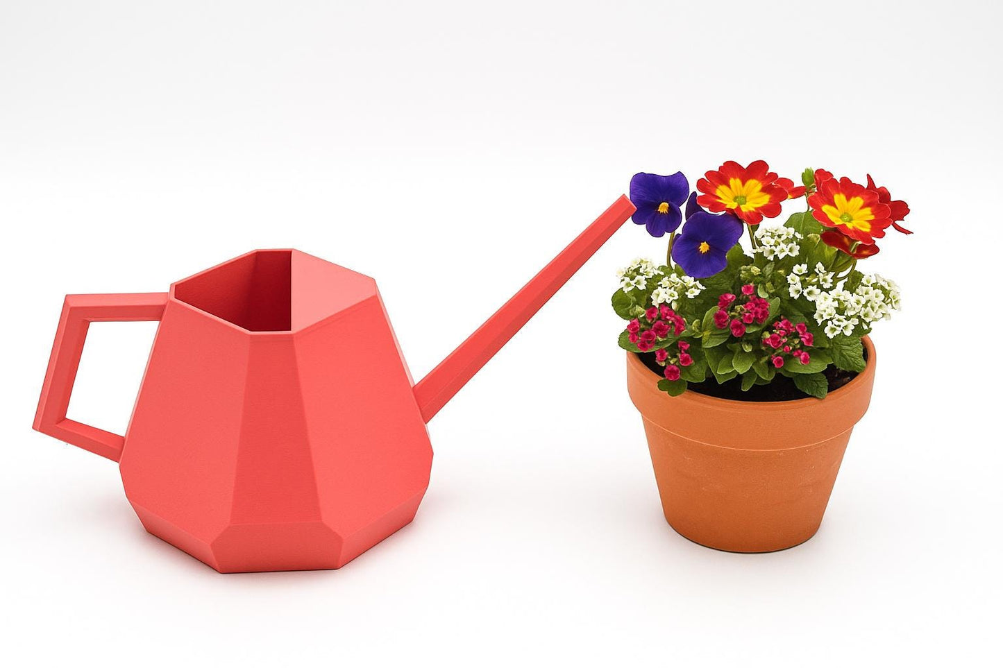 Geometric Watering Can | 1L & 3L Sizes | Modern Indoor Plant Watering Can