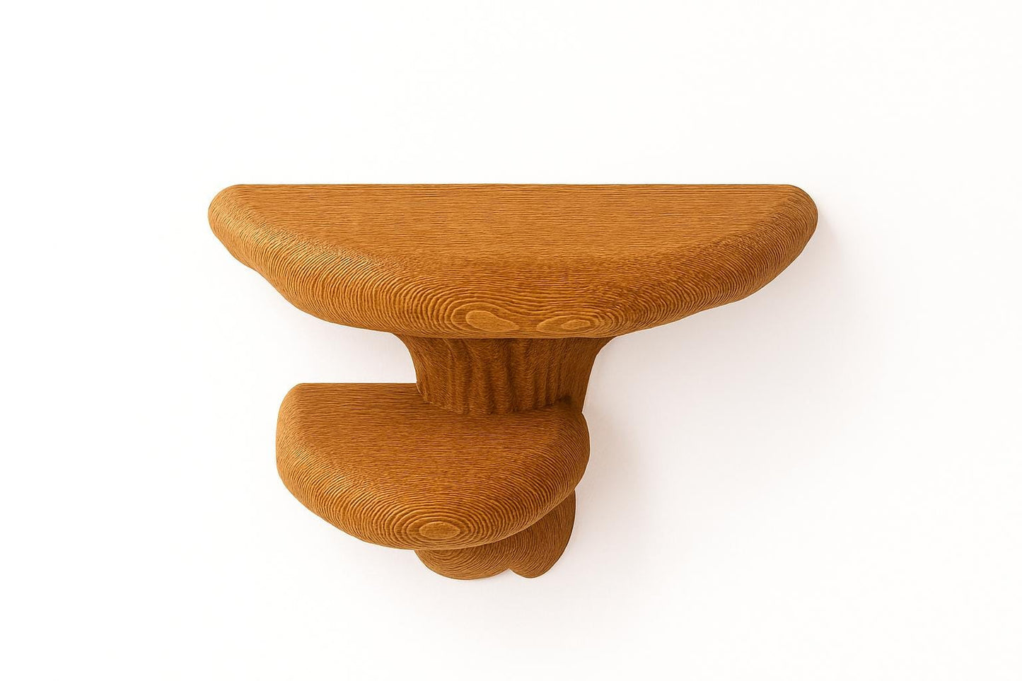 Set of 2 Mushroom Shelves | 3D Printed Wall Shelf | Fungi Inspired Floating Shelf