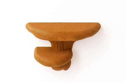Set of 2 Mushroom Shelves | 3D Printed Wall Shelf | Fungi Inspired Floating Shelf