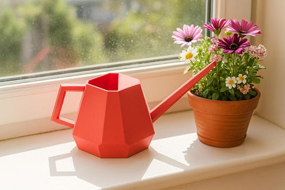 Geometric Watering Can | 1L & 3L Sizes | Modern Indoor Plant Watering Can