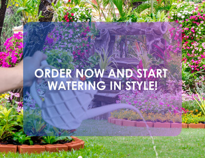 3D Printed Diamond Pattern Watering Can