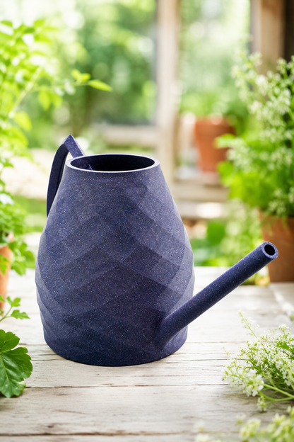 2L Watering Can | Unique Diamond Design | Eco-Friendly & Handmade | Perfect Gift for Plant Lovers & Garden Enthusiasts