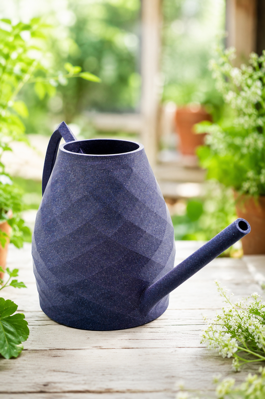 2L Watering Can | Unique Diamond Design | Eco-Friendly & Handmade | Perfect Gift for Plant Lovers & Garden Enthusiasts