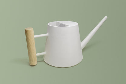 Modern and Unique Watering Can | 3L Durable Material | Wood Handle | Garden Essential