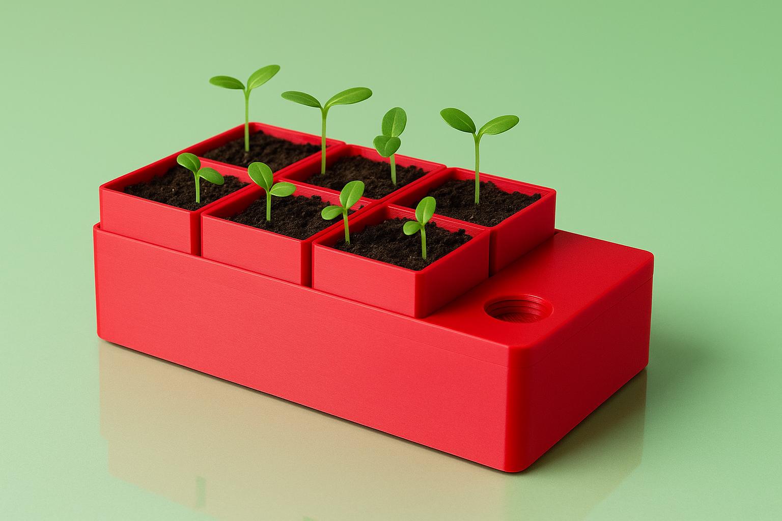 Self-Watering Seed Starter | Automatic Watering Propagation Pot for Herbs, Flowers & Vegetables